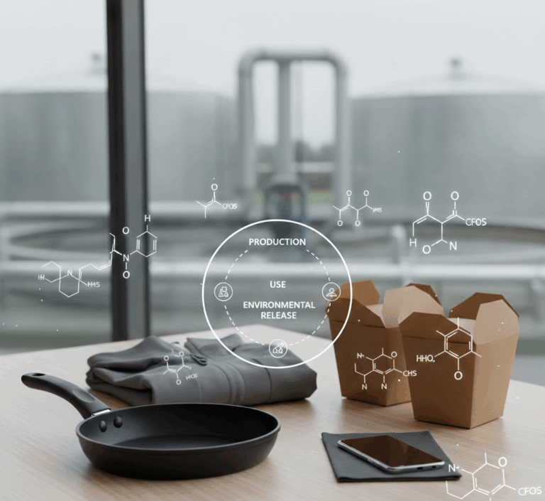 Lire la suite à propos de l’article Les PFAS, Substances per- et poly-fluorées